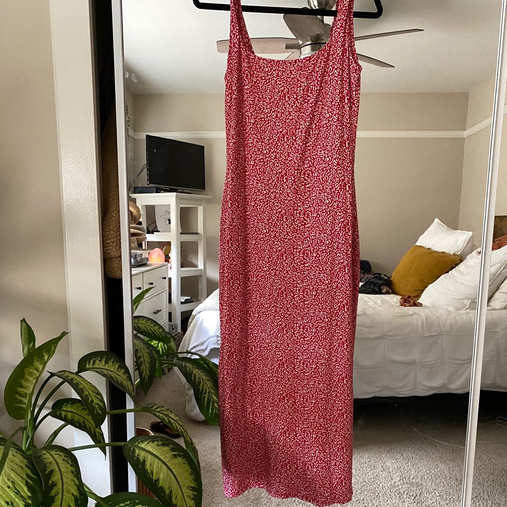 Reformation Aggie Midi Dress